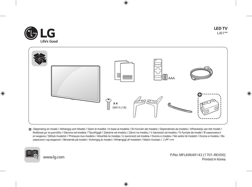 LG 43LJ59 Series User manual