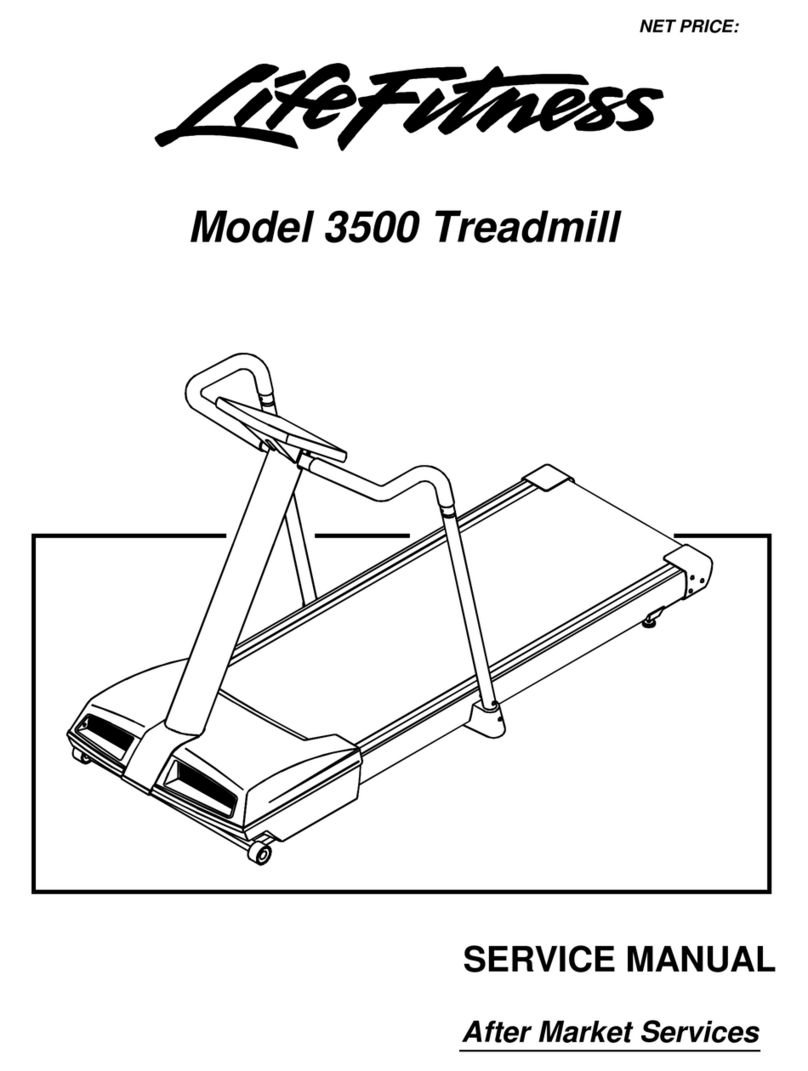 Life Fitness Lifecycle 3500 Series Service manual