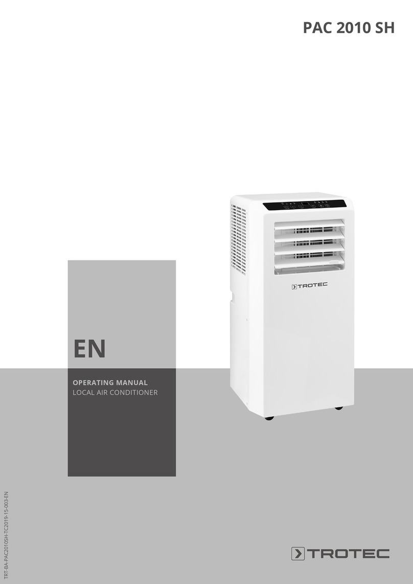 Trotec PAC 2010 SH User manual