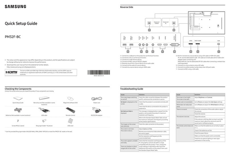 Samsung PM32F-BC User manual