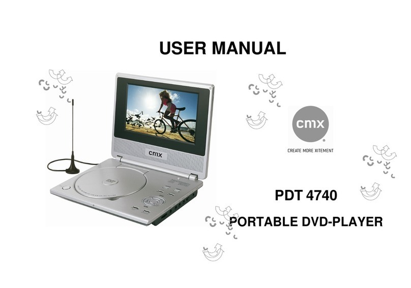 CMX PDT 4740 user manual