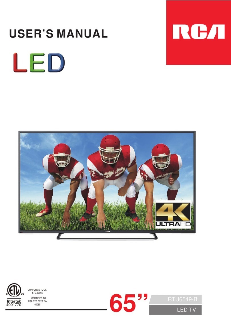 RCA RTU6549-B User manual