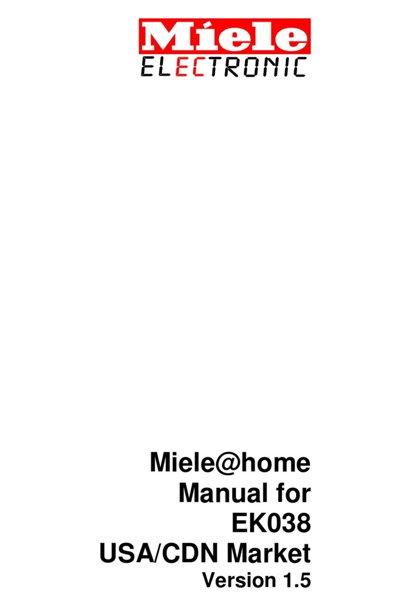 Miele EK038 manual
