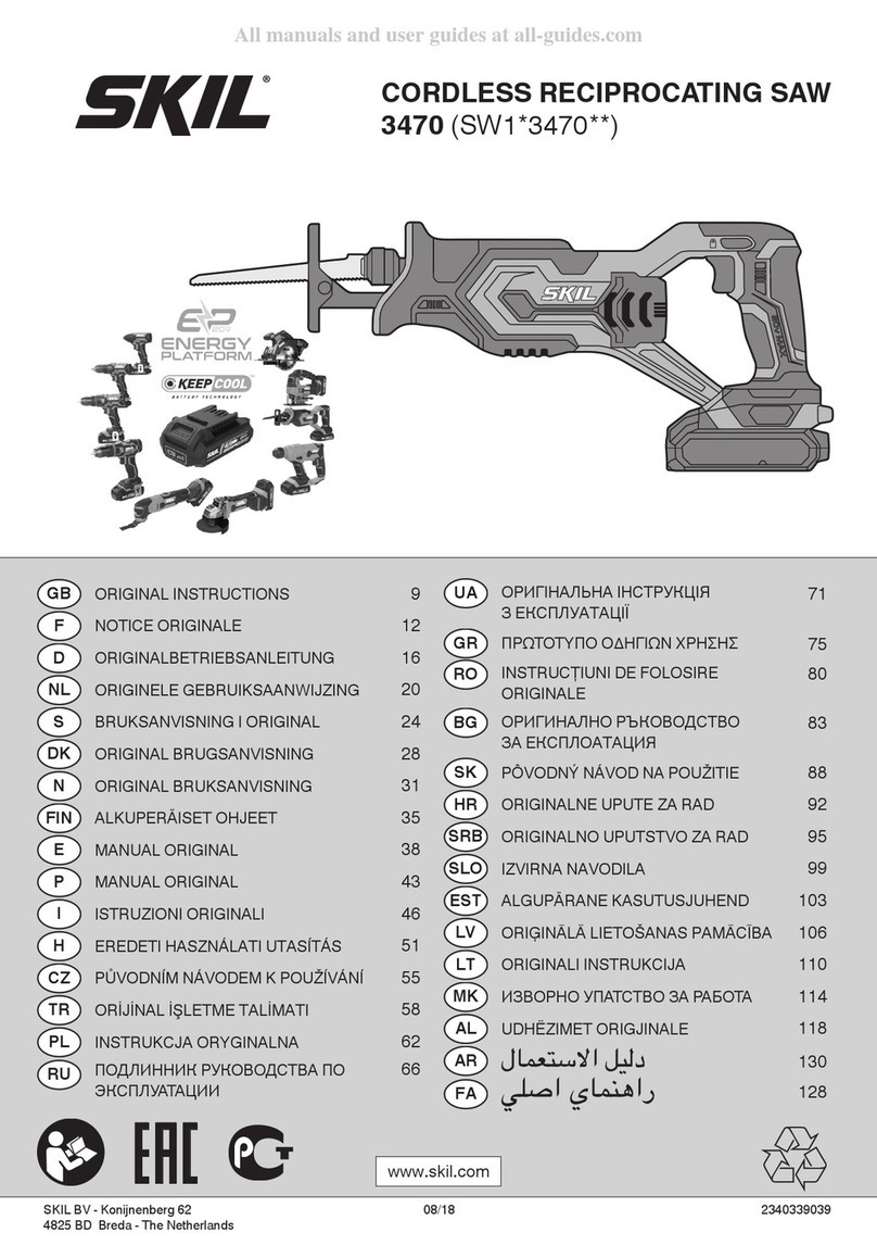 Skil SW1 3470 Series Original instructions