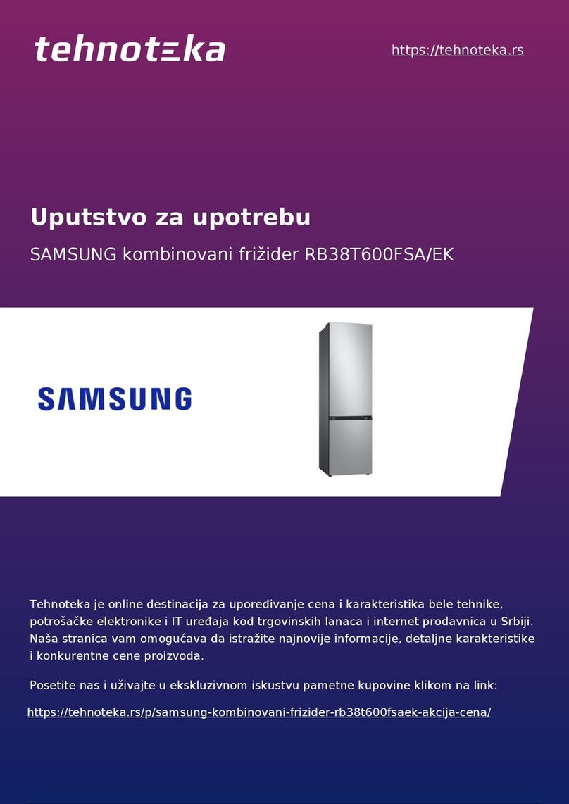 Samsung RB38T600FSA/EK User manual