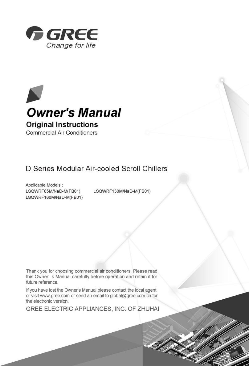 Gree FB01 owner's manual