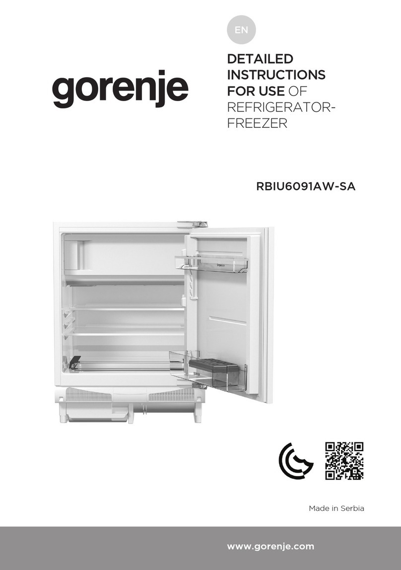 Gorenje RBIU6091AW-SA Technical manual