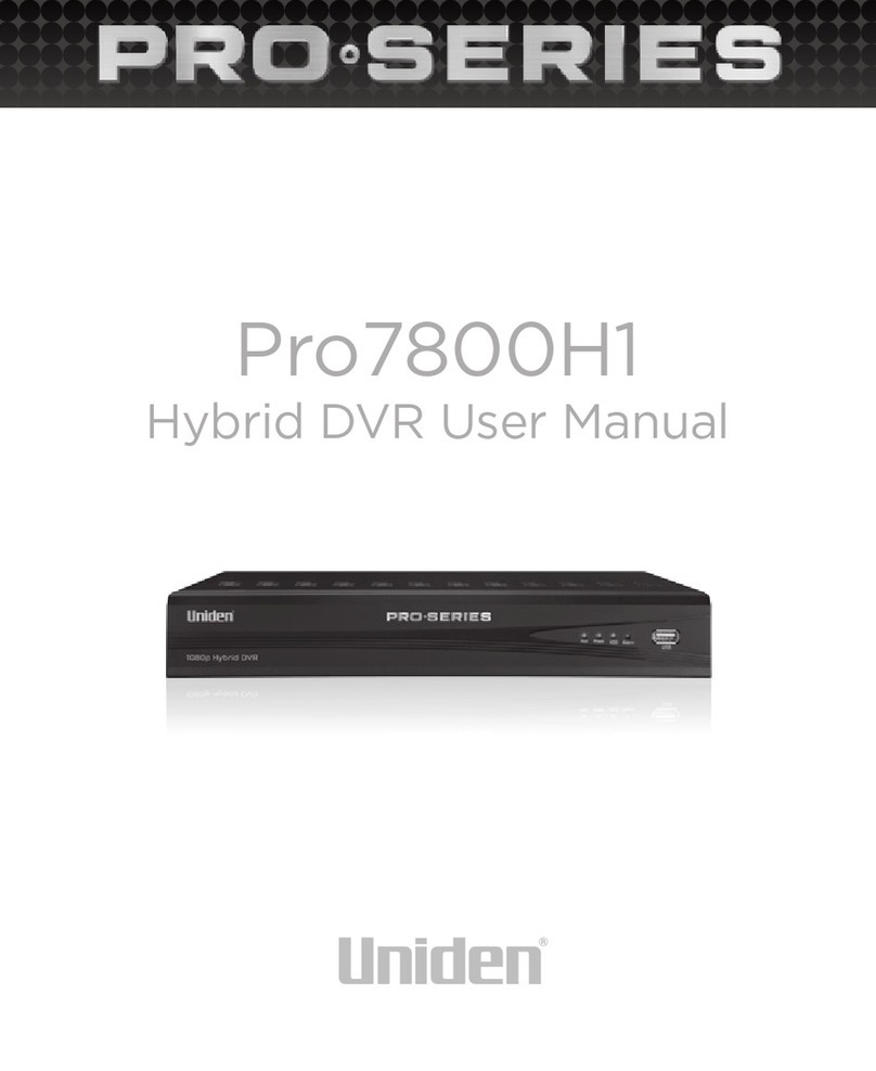 Uniden PRO Series user manual