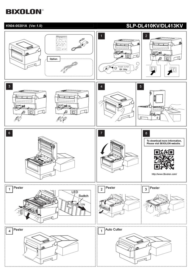 BIXOLON SLP-DL413KV User manual