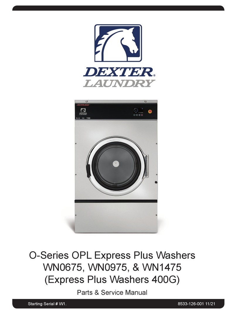 Dexter Laundry WN0675 Parts and service manual