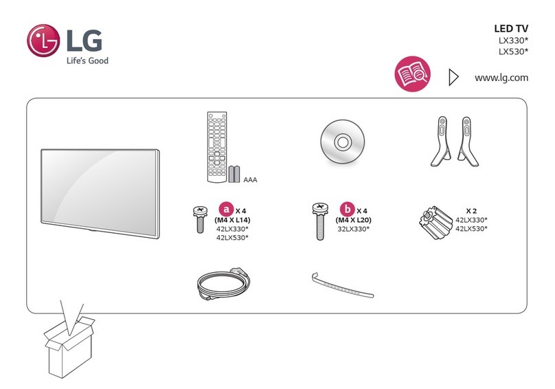LG LX330 Series User manual
