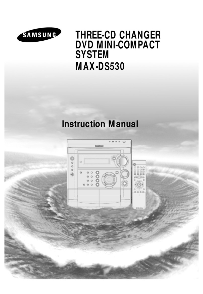 Samsung MAX-DS530 instruction manual