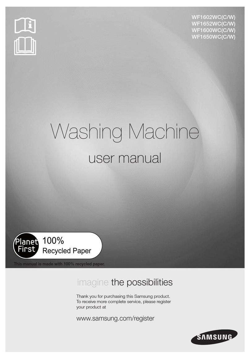 Samsung WF1602WC User manual