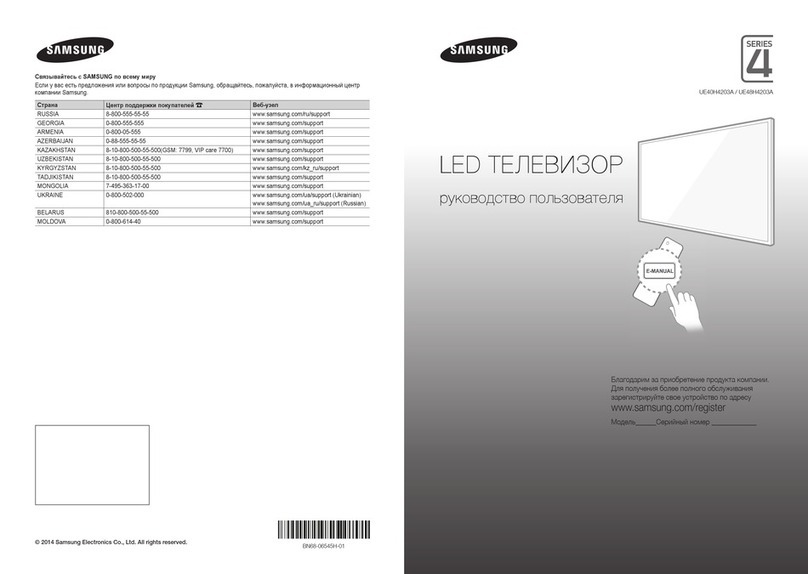 Samsung UE40H4203A User manual