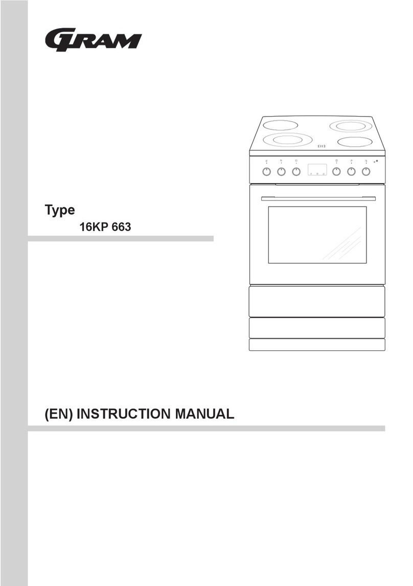 Gram 16KP 663 instruction manual