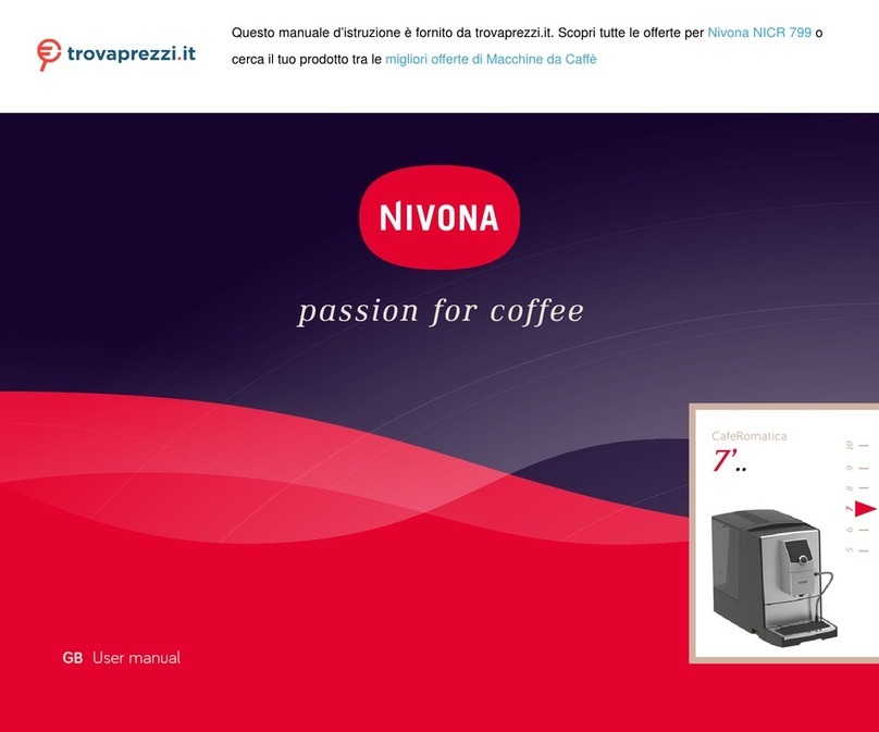 Nivona CafeRomatica 7 user manual