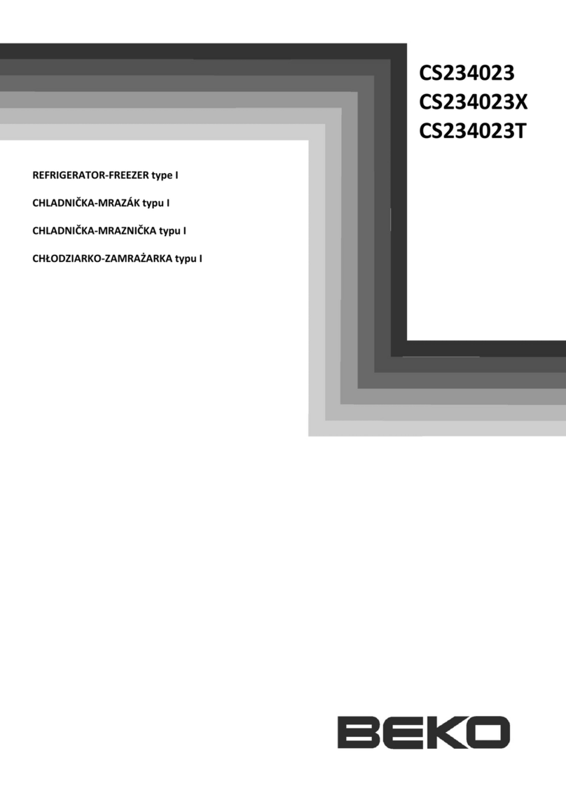 Beko CS234023 User manual Beko CS234023 User manual