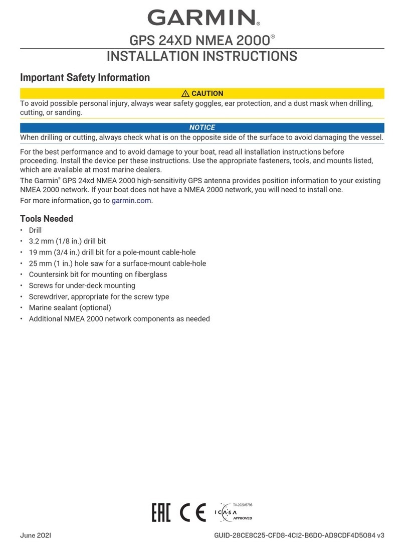 Garmin GPS 24XD NMEA 2000 User manual Garmin GPS 24XD NMEA 2000 User manual