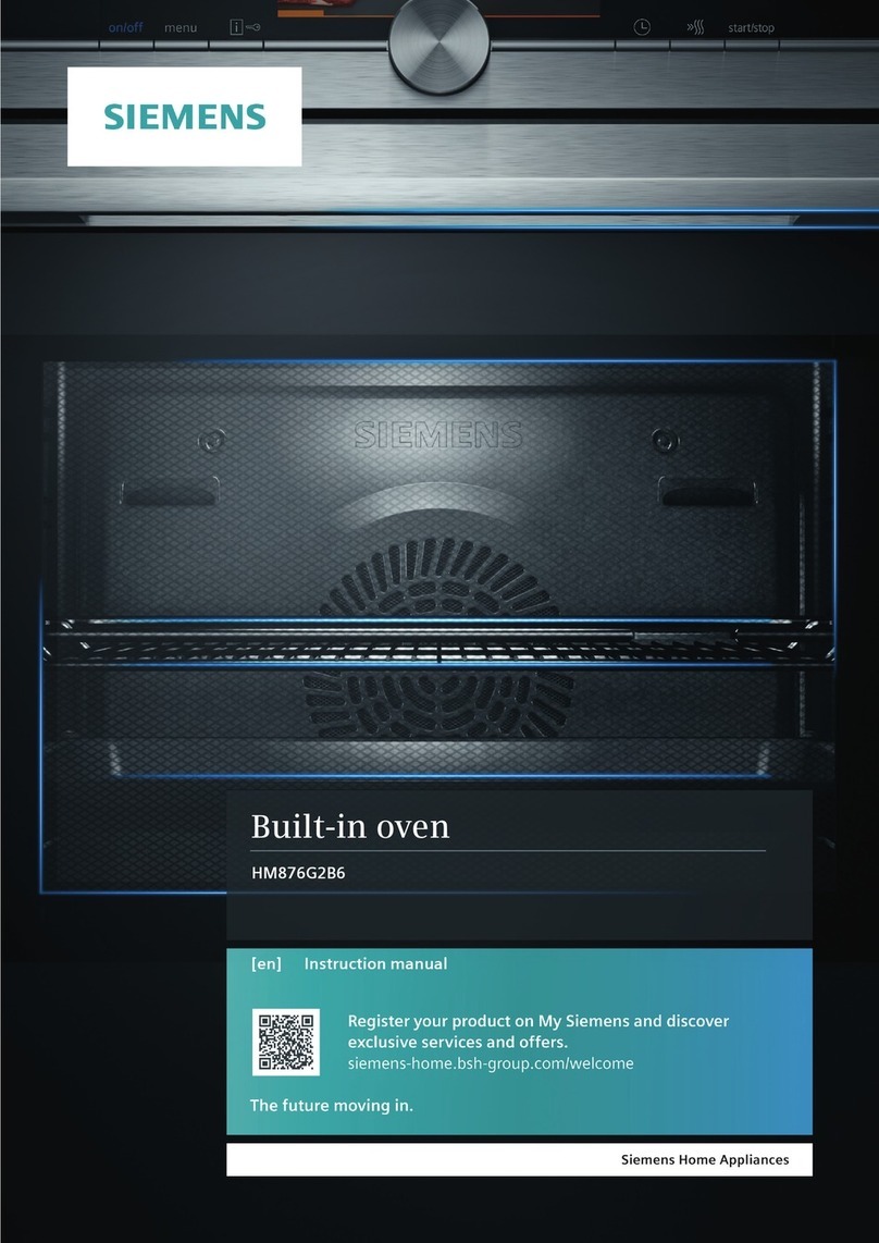 Siemens HM876G2B6 User manual