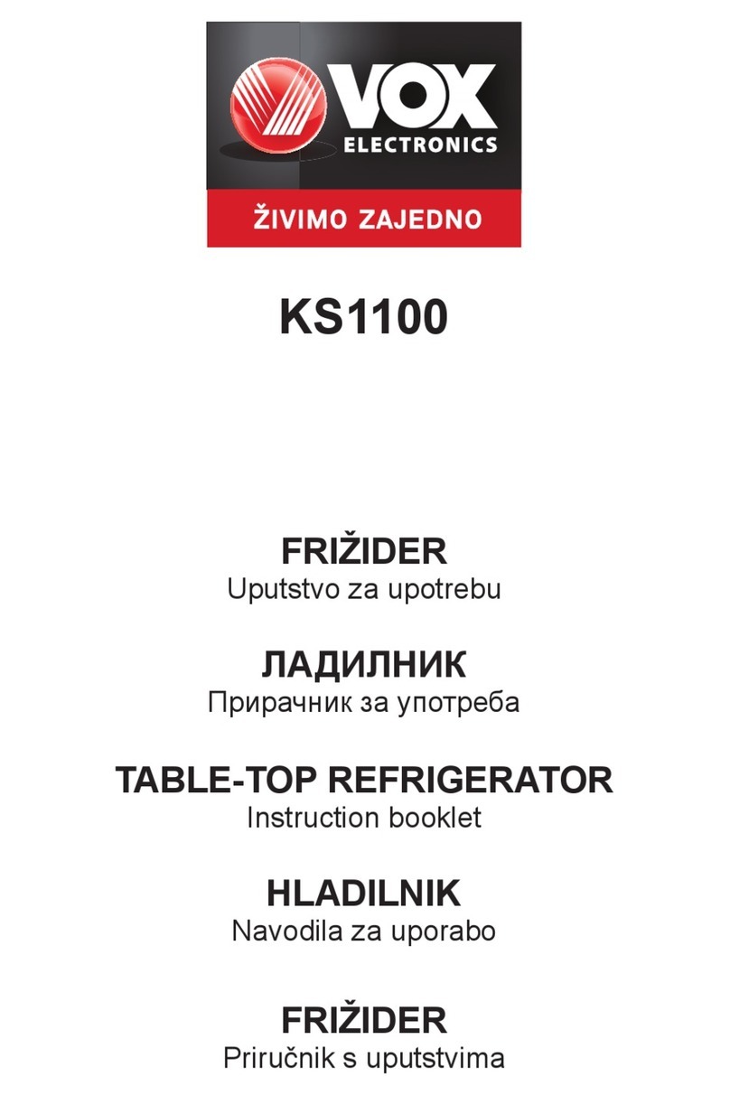 VOX electronics KS1100 Instruction booklet