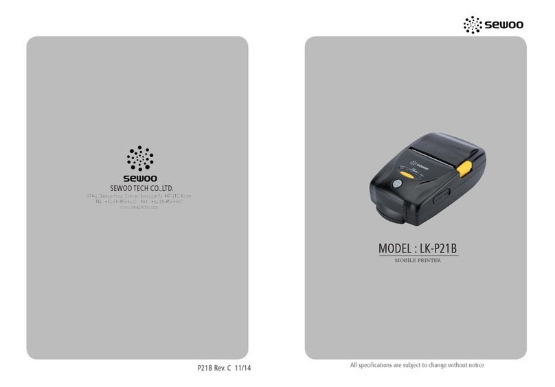 SEWOO LUKHAN LK-P21B User manual