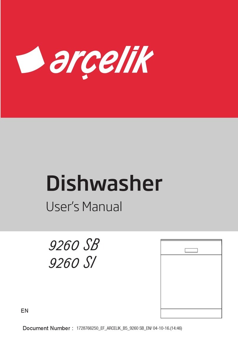 arcelik 9260 SB User manual arcelik 9260 SB User manual