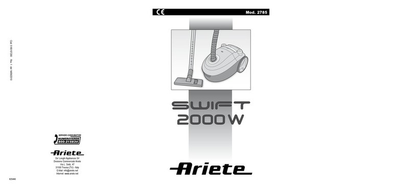 ARIETE SWIFT 2000W manual