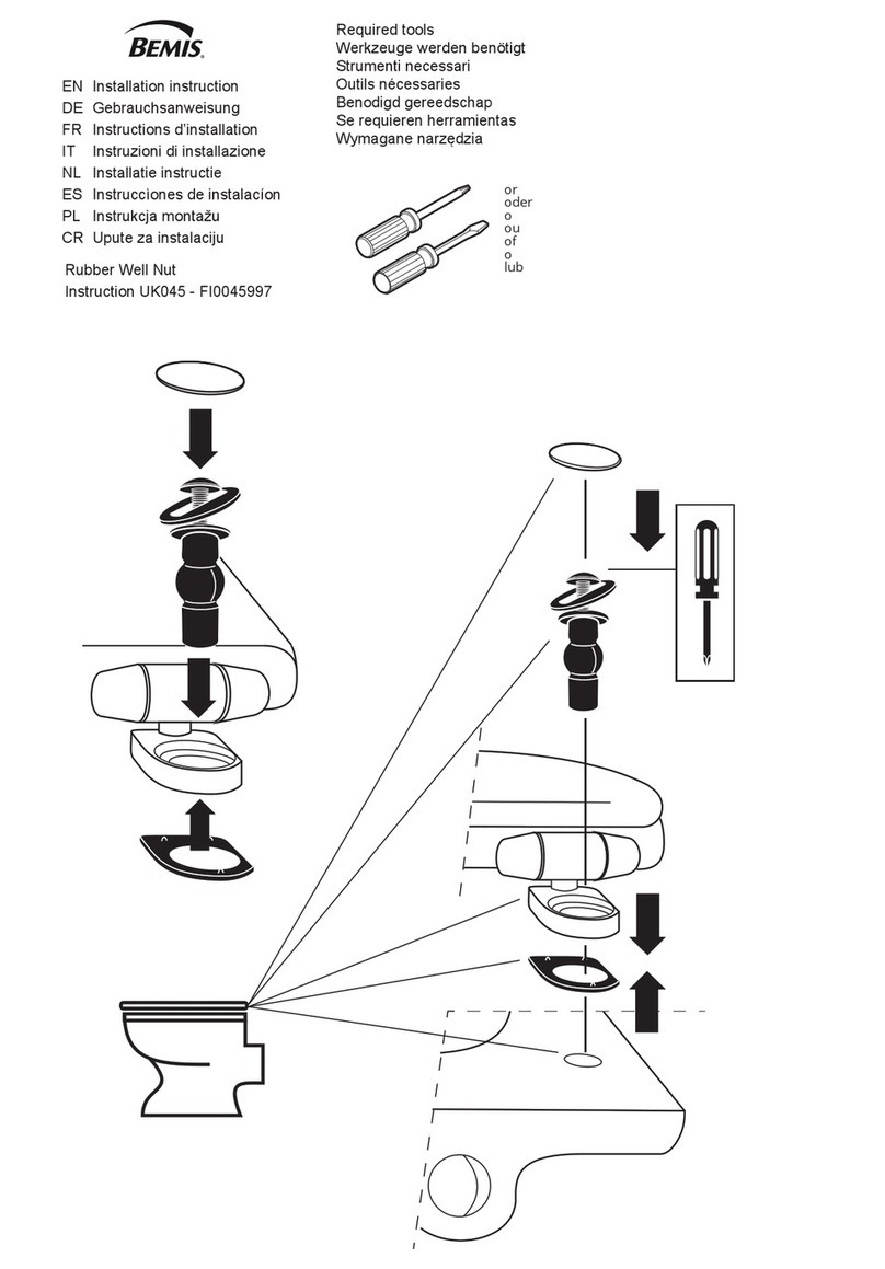 BEMIS UK045 User manual