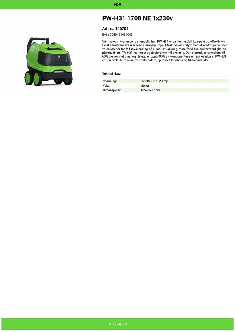 IPC PW-H31 1708 NE 1x230v User manual