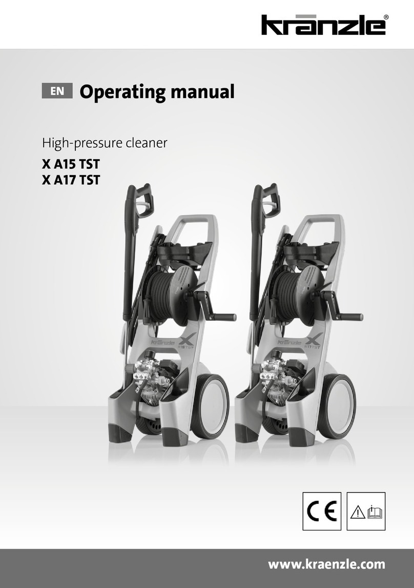 Kranzle X A15 TST User manual