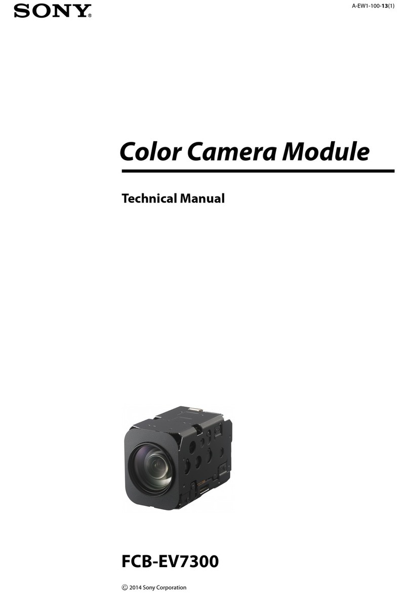Sony FCB-EV7300 User manual