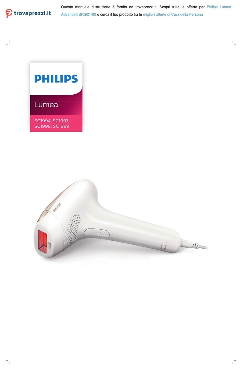 Philips BRI921/00 manual