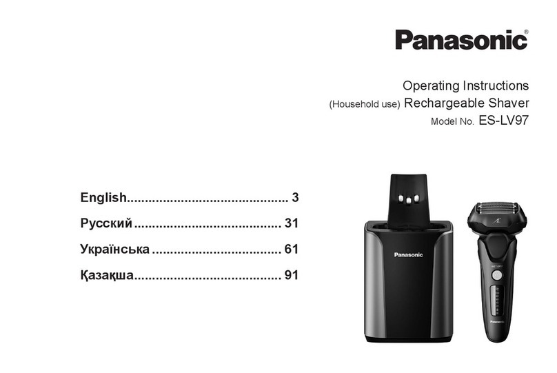 Panasonic ES-LV97 User manual