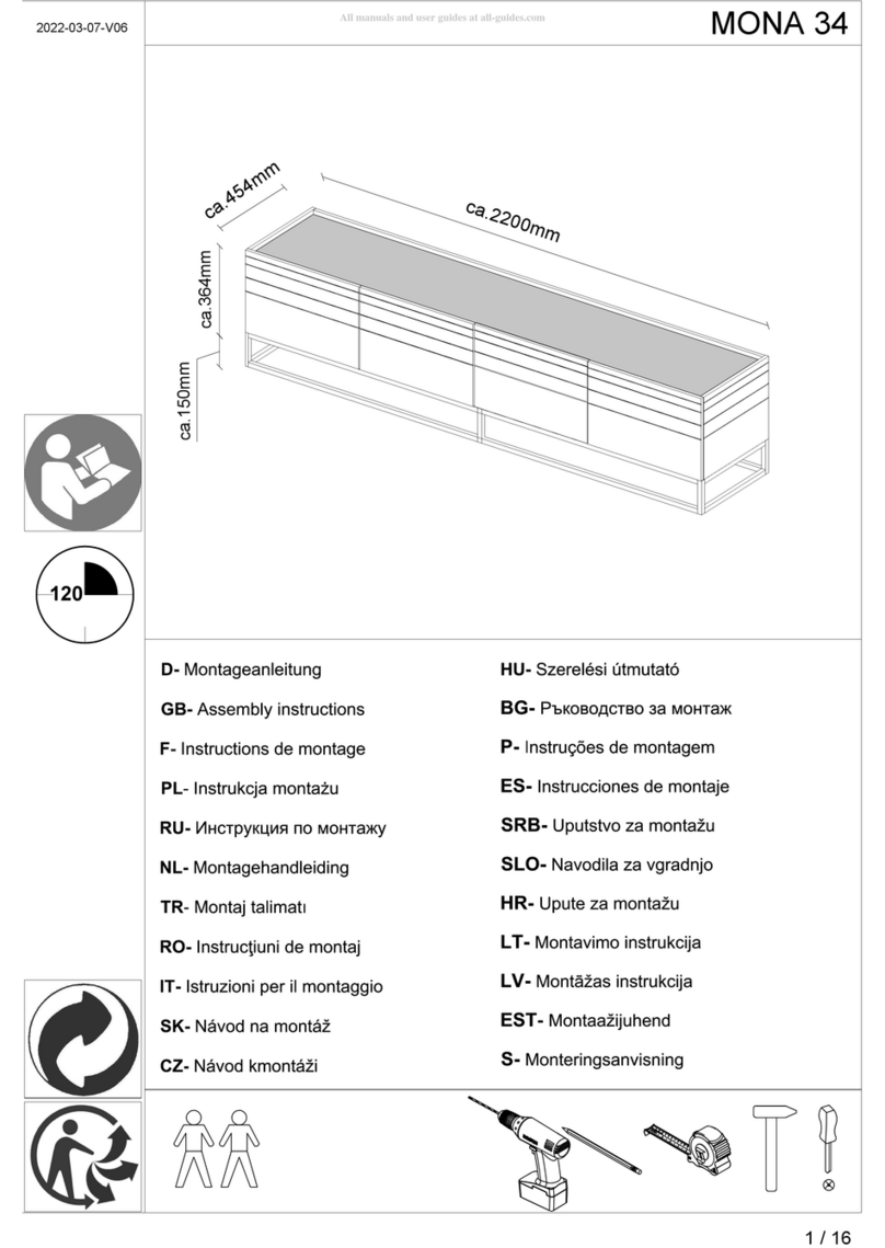 Otto MONA 34 Assembly instruction