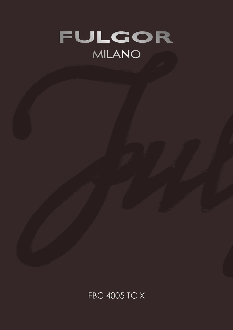 Fulgor Milano FBC 4005 TC X manual