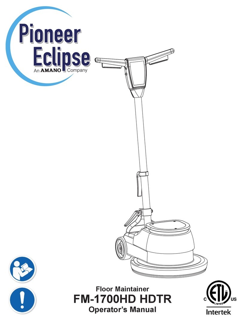 Amano Pioneer Eclipse FM-1700HD HDTR Operator's manual Amano Pioneer Eclipse FM-1700HD HDTR Operator's manual