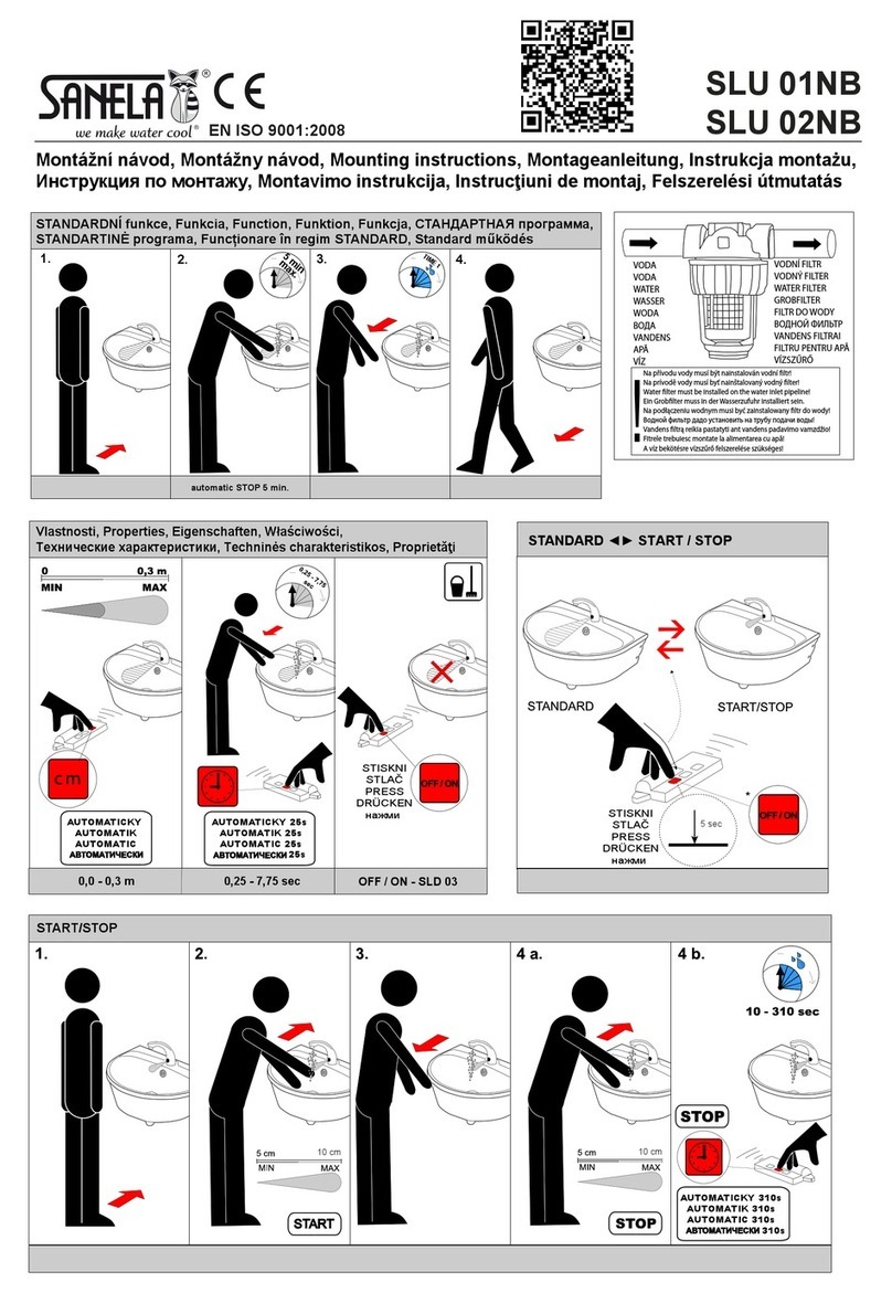 Sanela SLU 01NB Mounting instructions