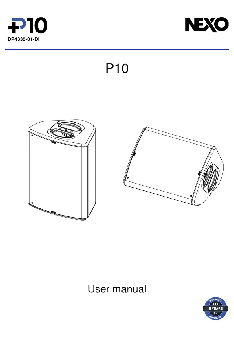 Nexo DP4335-01-DI user manual