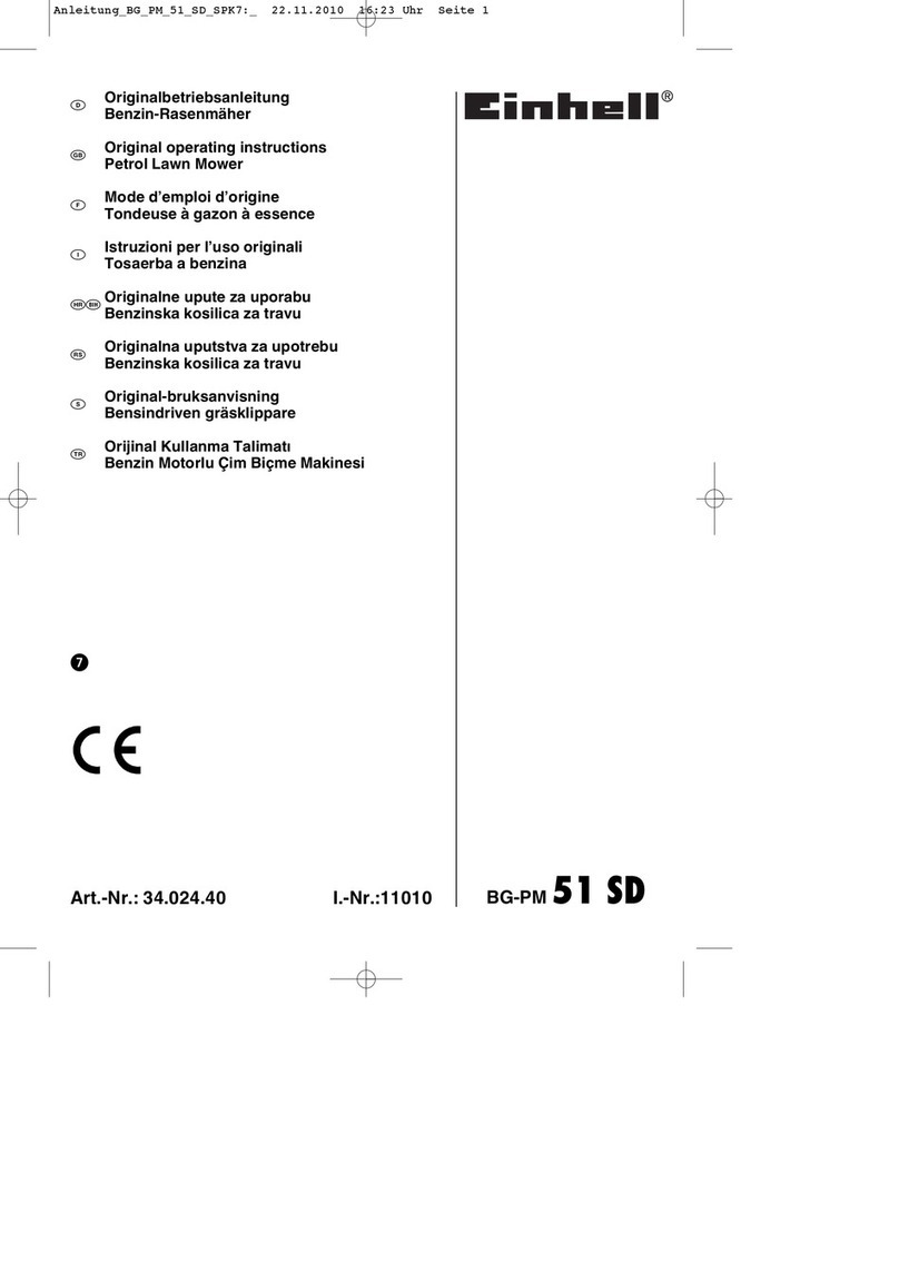 EINHELL BG-PM 51 SD User manual