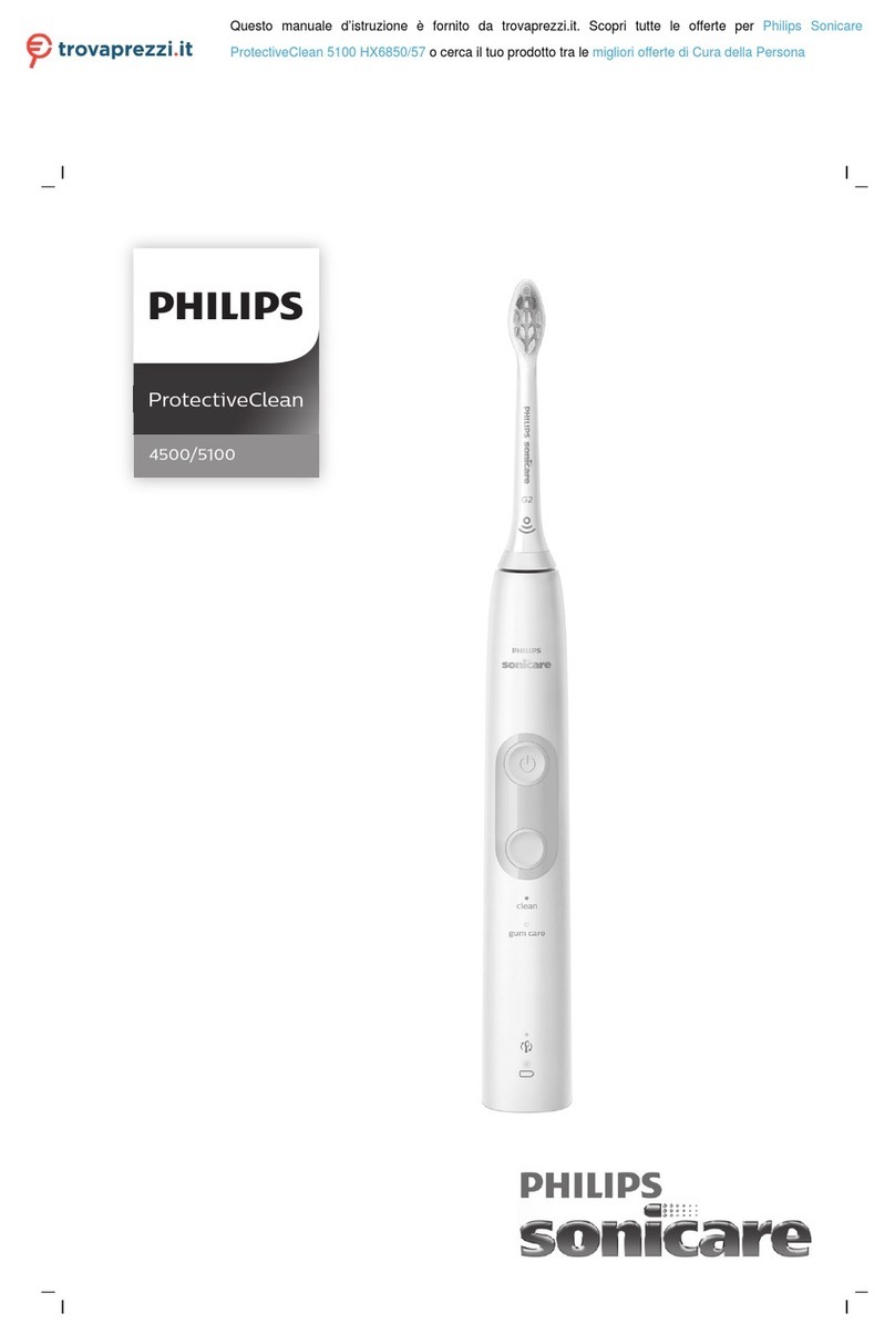 Philips HX6850 User manual Philips HX6850 User manual