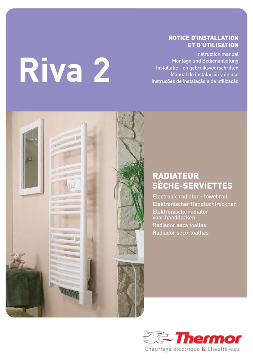 Thermor Riva 2 User manual Thermor Riva 2 User manual