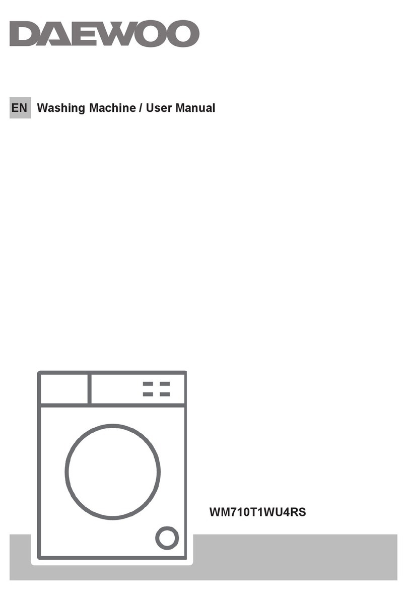 Daewoo WM710T1WU4RS User manual