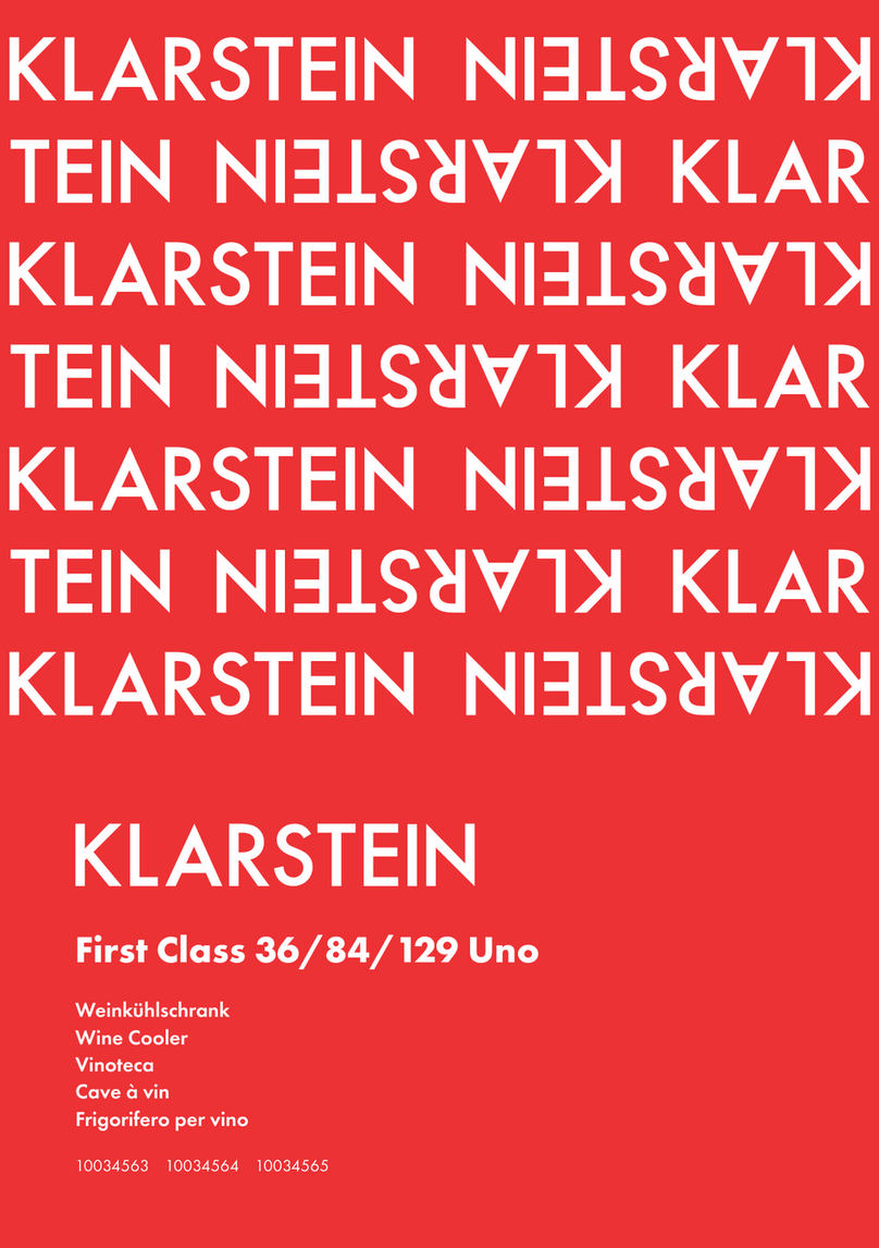 Klarstein First Class 36 Uno manual