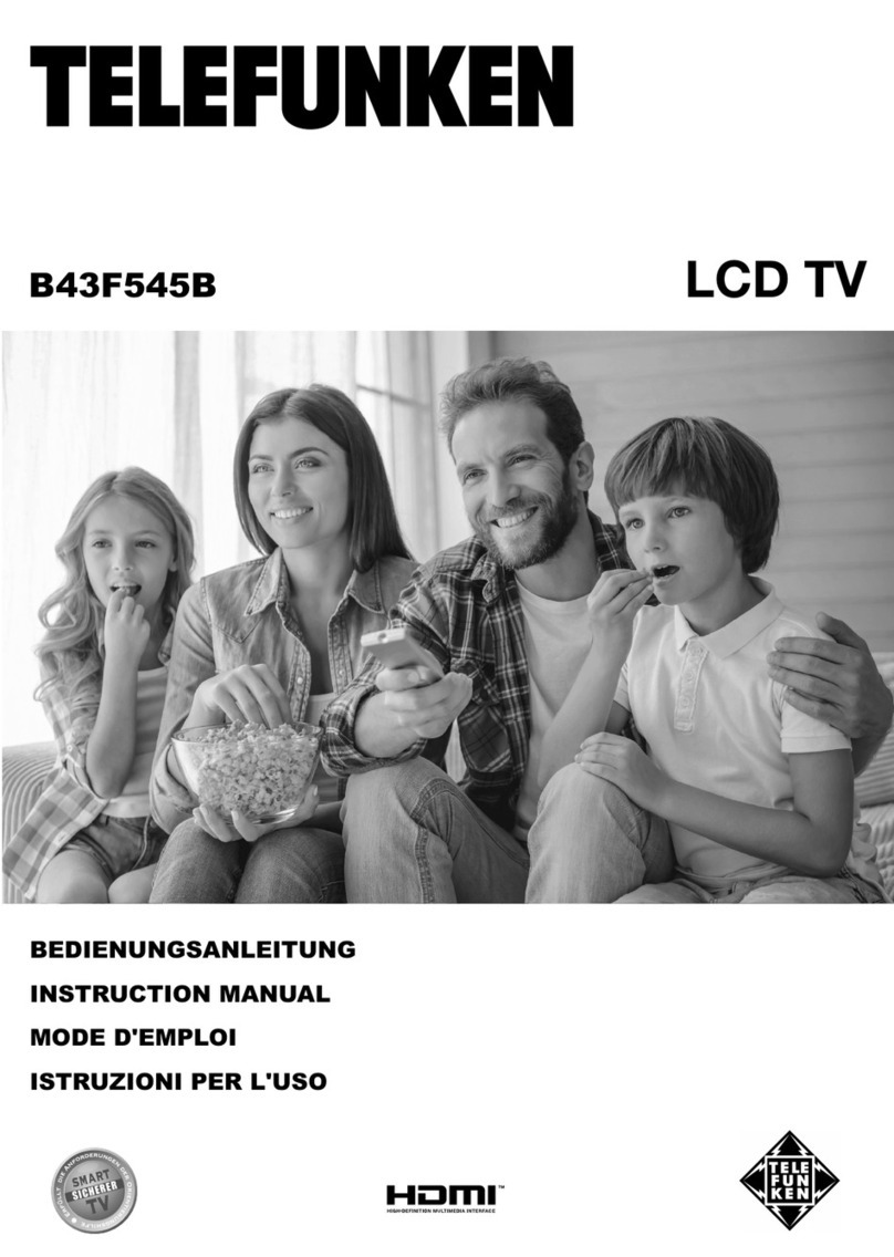 Telefunken B43F545B User manual