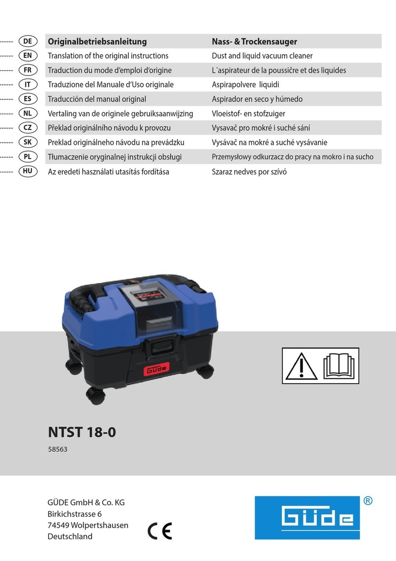 GÜDE NTST 18-0 Original instructions