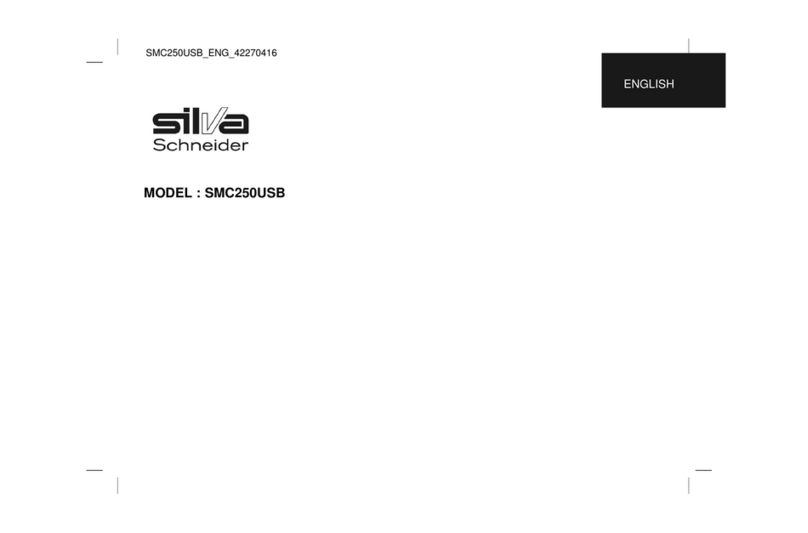 SILVA Schneider SMC250USB manual