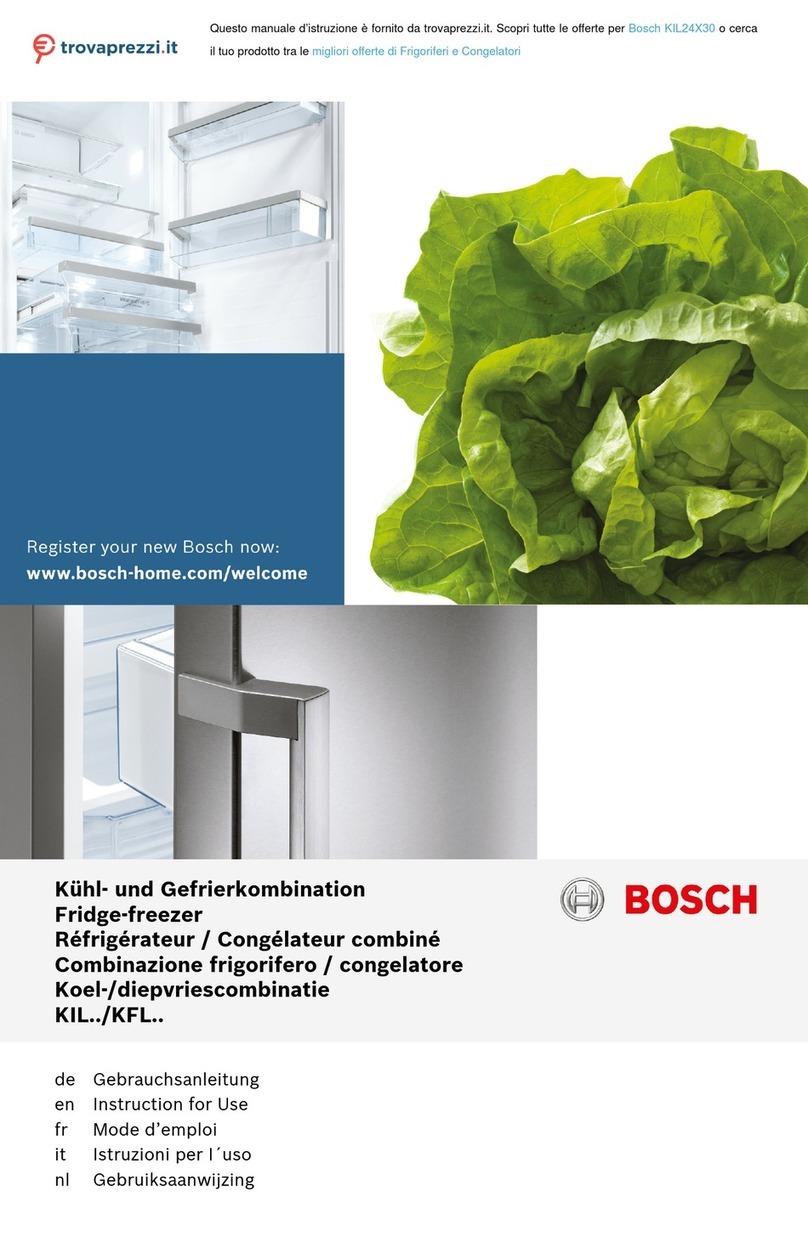 Bosch KIL Series User manual