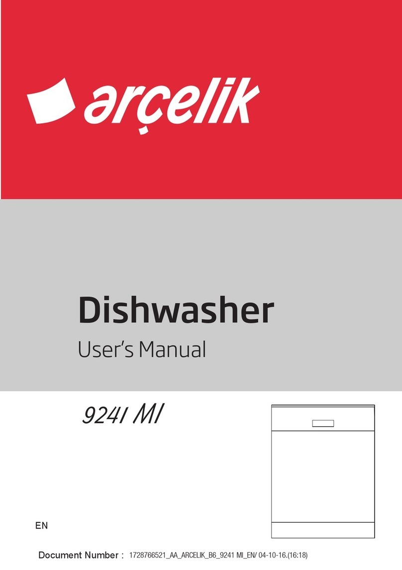 arcelik 9241 MI User manual