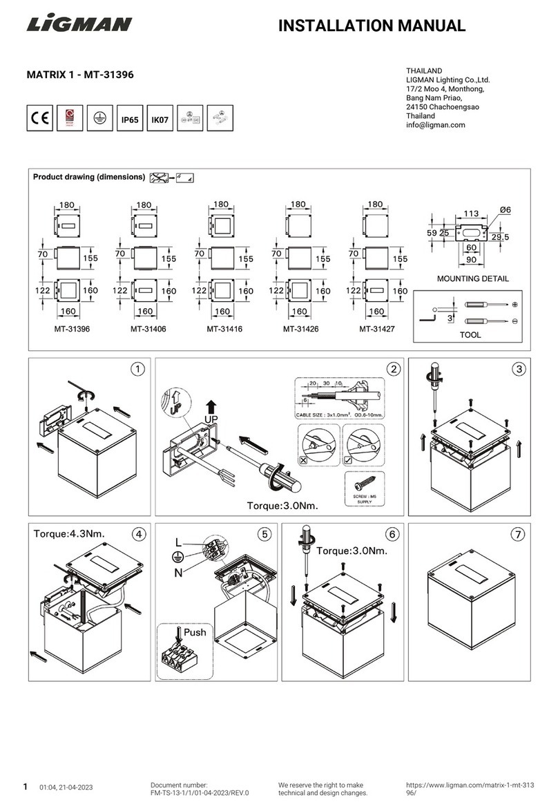 LIGMAN MATRIX 1 User manual