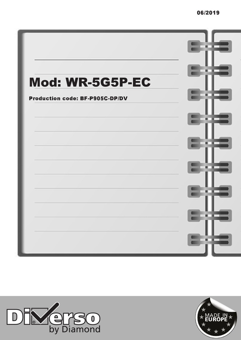Diamond Diverso WR-5G5P-EC User manual